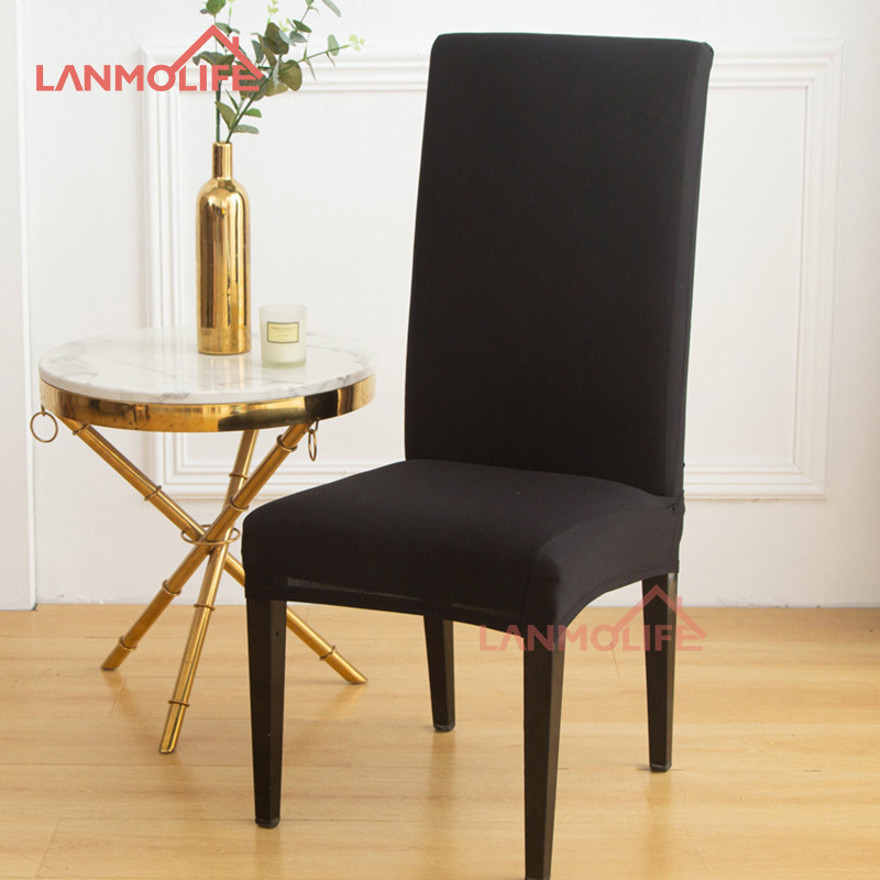 Black-universal chair cover
