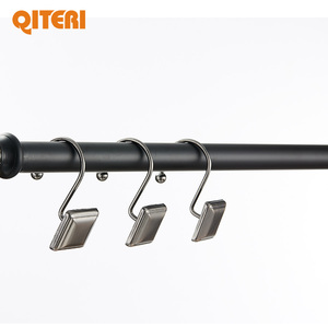 Chất Lượng Cao Trượt Vòng Pin Cửa Rắn Que Với C Hình Dạng Đầu Dễ Thương Chim Cánh Cụt Nhựa Nhựa Tắm Rèm Móc Cho Phòng Tắm - Product Image 6