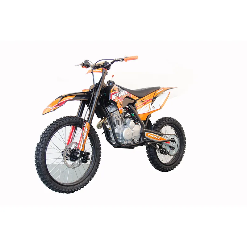 Penjualan laris 250cc sepeda motor trail 4 tak beraspal sepeda motor Pit kecepatan tinggi untuk dewasa dengan sertifikat CE