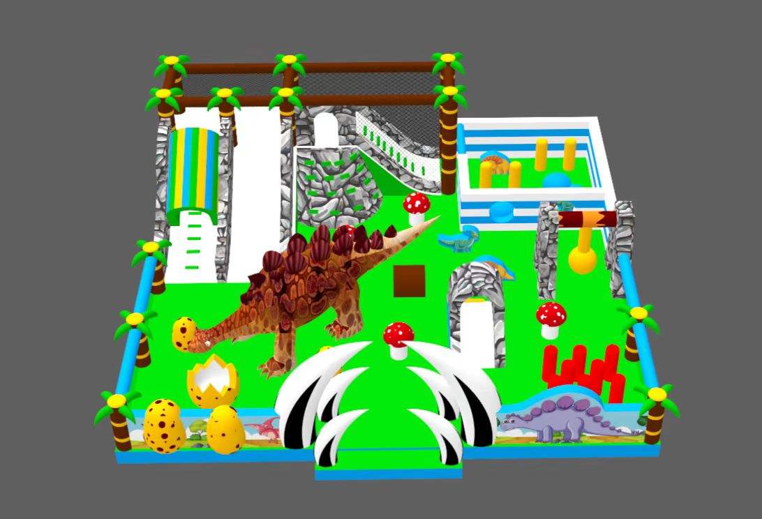 ville de plaisir gonflable