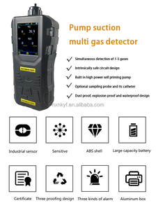 Xách tay 4-in-1 cầm tay phân tích khí dễ cháy Detector các biện pháp co <span class=keywords><strong>CO2</strong></span> không có O2 H2S cấp cho tự nhiên rò rỉ khí - Product Image 3