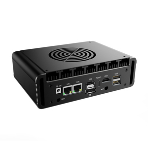 BKHD Hot-seller 4 * Display 2 * HD 1 * DP 1 * tipo-c USB Mini PC G31F N100 2 * LAN RS232 RS485 M.2 Computer industriale Linux Ubuntu - Product Image 2