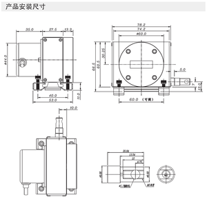 Linear <strong>Analog</strong> <strong>Sensor</strong> for Length Measurement Rope Encoder Draw Wire Displacement <strong>Sensor</strong> - Product Image 6