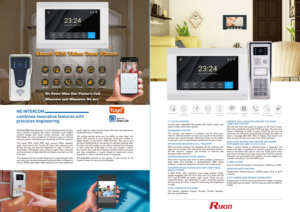 Videoportero para puerta multi timbre de edificio de apartamentos sistema de seguridad de puerta wifi, teléfono de puerta gsm inteligente - Product Image 3