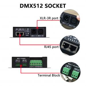 4CH DMX512 Constant <strong>Current</strong> Decoder DC 12V 48V 350 or 700 MA/load * 4 Way DMX512/1990 to <strong>PWM</strong> Signal Converter Dimmer <strong>Controller</strong> - Product Image 3