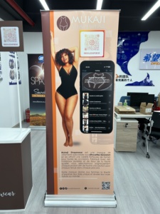 Tốt nhất bán rộng cơ sở có thể thu vào Roll-up Banner xách tay <span class=keywords><strong>pullup</strong></span> Banner Standee quảng cáo nền cho triển lãm thương mại - Product Image 6