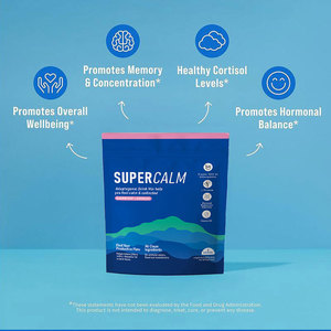 Supra Kalm KSM-66 <span class=keywords><strong>Ashwagandha</strong></span> Drankmix Vitamine D3 Magnesium L-Theanine Voor Stressverlichting Ondersteunt Cortisol Balansstemming - Product Image 3