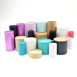 卓越品质10毫升30毫升50毫升60毫升生态迷你圆形容器纸板纸管润唇膏瓶 - Product Image 3