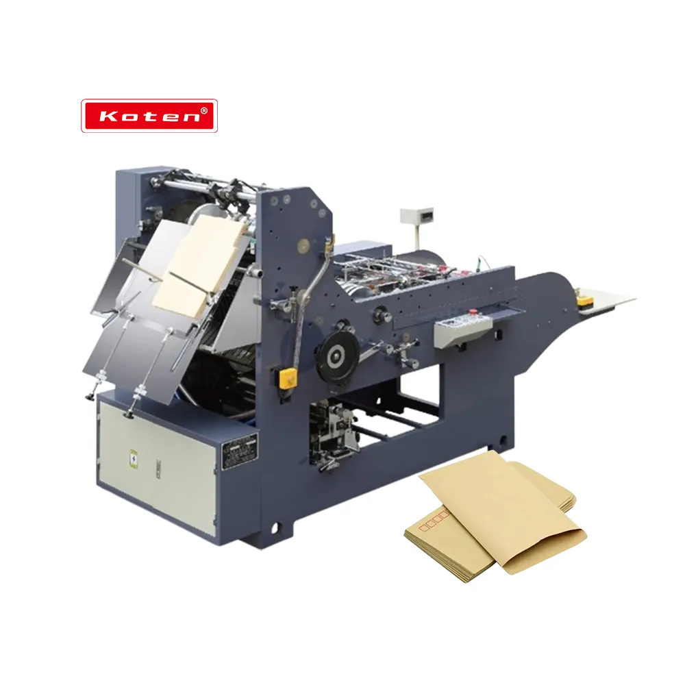 Machine à coller et à plier les enveloppes en papier HP-250c