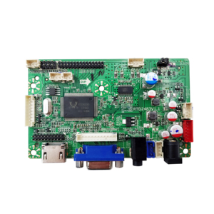 Placa controladora LCD RTD2483 V1.1 compatible con entrada de señal DVI VGA con salida de señal de Audio LVDS compatible con panel 1920x1080 FHD - Product Image 1