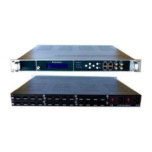 24 canali HD MI e 16 DVB-S2/T2 sintonizzatore a 16/32 vettori DVBT ISDBT ATSC RF H.264 modulatore Encoder - Product Image 6