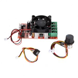 Einstellbarer H-Bridge DC Motor drehzahl PWM Controller mit SPS-Steuerung Umkehr schalter Brems lüfter 12V 24V 36V 50V Drehzahl versteller - Product Image 2