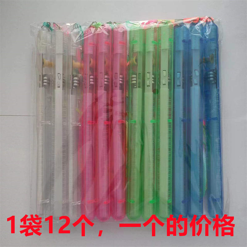 Luminous stick with rope-4 colors mixed