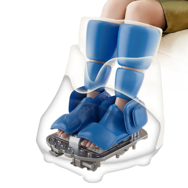 Massageador inflável para pernas e pés, produto totalmente inteligente, airbag, massagem para circulação e relaxamento, novo produto