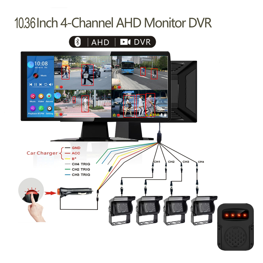 10.36 inch Universal Set add 1 Buzzer