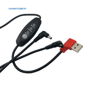 มุมขวา USB เพื่อ Dual DC 35135สายไฟสามสายความเร็ว2ใน1 DC 3.5*1.35มม. ไปยังสาย USB Switch - Product Image 5