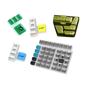 Teclado PR de silicona, teclado eléctrico Canbus, tecla acrílica Multicolor con goma de silicona para teclados y teclados - Product Image 6