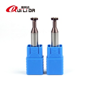 4 槽整体硬质合金 t 槽端铣刀用于车床机床 - Product Image 4