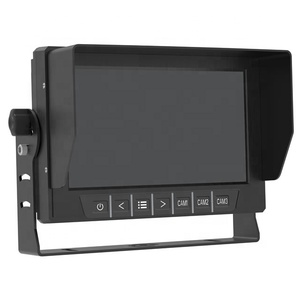 Monitor impermeable IP69K, retrovisor de 7 pulgadas, pantalla Dual IPS, Monitor dividido de 2 canales, compatible con entrada de vídeo AHD720P/1080P CVBS para camión de autobús - Product Image 6