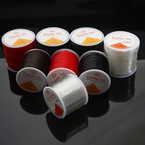 定制彩色红色抗老化不易折断饰品制作tpu DIY弹性珠线 - Product Image 2