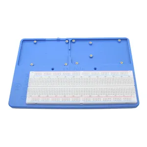 Raspberry Pi RABホルダーブレッドボードABSケース教育プラットフォームw/ 830 Arduino Mega 2560 Raspberry Pi 5/4B/3B + 用ブレッドボード - Product Image 3