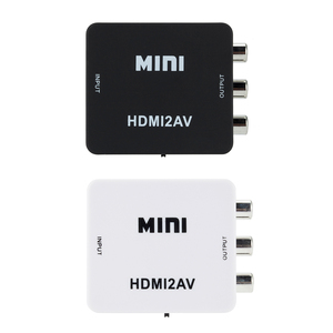 1080p迷你HDMI2AV转换器高清MI至AV适配器高清MI至RCA视频音频转换器支持NTSC PAL - Product Image 2