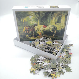 Gioco di <span class=keywords><strong>Puzzle</strong></span> personalizzato per adulti all'ingrosso <span class=keywords><strong>Puzzle</strong></span> personalizzato 1000 pezzi per bambini <span class=keywords><strong>Puzzle</strong></span> animale del fumetto del bambino - Product Image 4