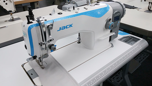 Macchina da cucire industriale elettrica a trasmissione diretta Jack H5 usata Computer su e giù macchina da cucire piatta con alimentazione composita - Product Image 3