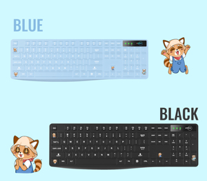 Juego de teclado y ratón inalámbrico USB silencioso de 2,4 GHz Combo de ratón y teclado de nueva condición de tamaño completo - Product Image 3