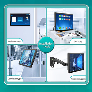 13,3 15,6 18,5 21,5 Zoll Industrial Panel PC 1080P Touchscreen-Monitor Silber Weiß Schwarz Touch-Computer Win Win 10 Android OS - Product Image 3