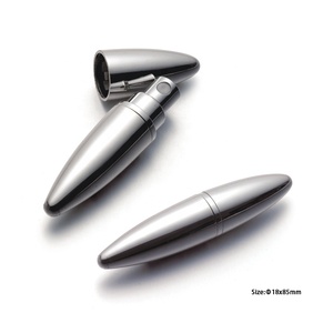 Bullet Thiết Kế Bạc Mạ Nước Hoa Cầm Tay <span class=keywords><strong>Atomizer</strong></span> Du Lịch Túi Nước Hoa Chai 5Ml Cho Nam Giới Và Phụ Nữ Phụ Kiện - Product Image 2