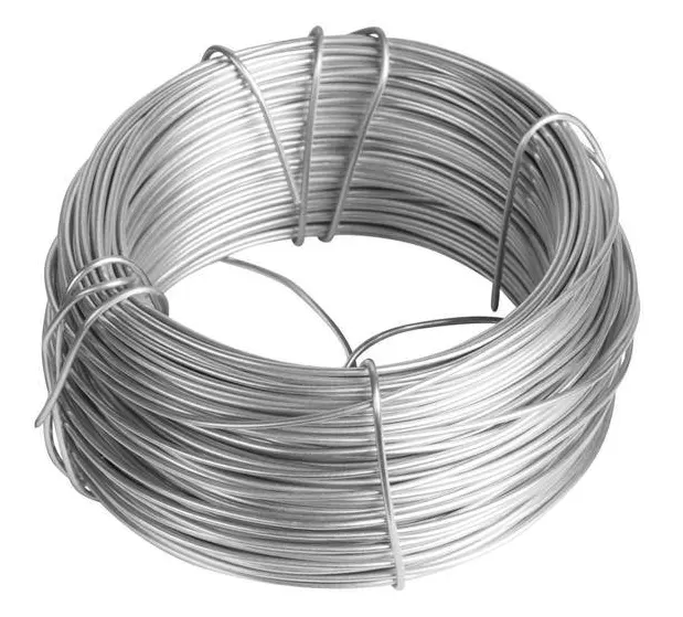 Cuerda de alambre de acero plano de bajo carbono galvanizado por inmersión en caliente a precio barato más vendido para enrejado de uva y Pesca