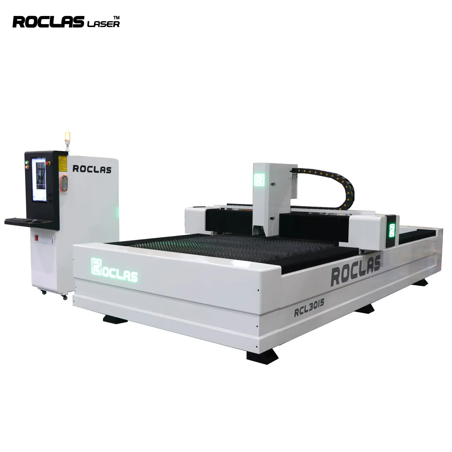 Eenvoudige Installatie 2000W 3000W Metalen Staal Lasersnijmachine Voor Reclame-Industrie