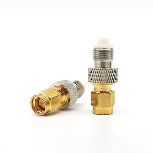 Straight F Female <strong>Jack</strong> <strong>to</strong> <strong>SMA</strong> Male Cable Converter BNC/TNC/UHF/SMB/N Type Connector RF f Connector Right Angle - Product Image 1