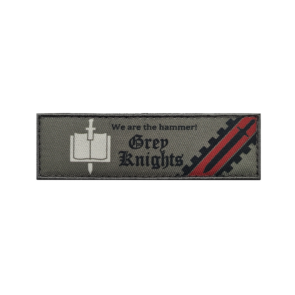 Y00085-2 Bande Warhammer 40K (Gris 2 Chevaliers)