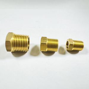 Brass <span class=keywords><strong>Reducer</strong></span> Hex ỐNg Lót Adapter Brass phù hợp 1/8 NPT Nam để nữ chủ đề - Product Image 4