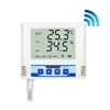 Registrador de datos de temperatura y humedad inalámbrico WiFi con pantalla y alarma - Product Image 1