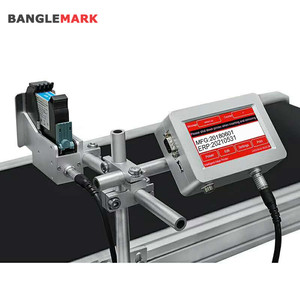 Máquina de codificación de fecha de caducidad de tinta sólida automática, impresora de números de lote para bolsas