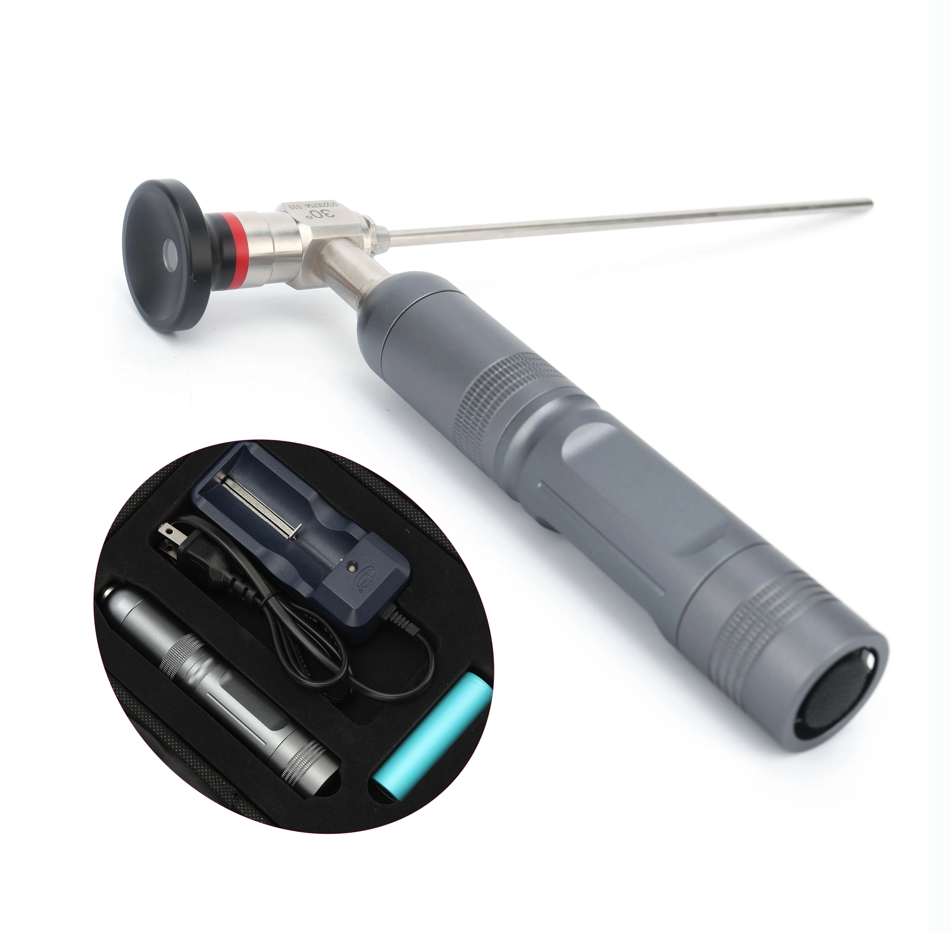 Source lumineuse LED endoscope portable, source lumineuse chirurgicale rechargeable