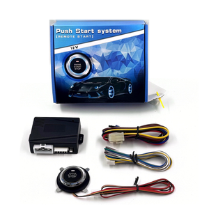 Ck1 Universal Keyless <strong>Push</strong> <strong>Button</strong> <strong>Start</strong> Remote Control Engine <strong>Start</strong> Stop Auto Car Alarms System Kit E14 - Product Image 1