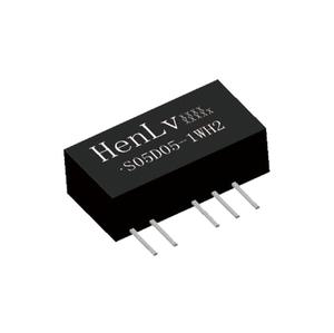 Monofásico 3 W 19-74 Vdc Entrada 5 Vdc 6 Convertidores CC/CC aislados de salida estabilizada única para aplicaciones de baja potencia Hecho PC - Product Image 4
