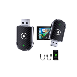 <span class=keywords><strong>Android</strong></span> Auto 2-in-1 đa phương tiện xe hơi streaming Ai Xe phương tiện truyền thông hộp 2 trong 1 không dây mini USB Carplay Dongle Adapter - Product Image 1