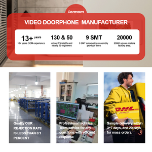 Factory Wholesale <strong>Video</strong> Door Bell <strong>Intercom</strong> for Villa 4 Wire <strong>Video</strong> <strong>Intercom</strong> <strong>System</strong> Waterproof <strong>Video</strong> Doorphone - Product Image 5