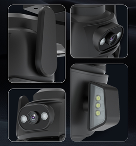 WiFi智能双屏室内圆顶摄像机移动遥控夜视3D定位私人型号IP66 CMOS