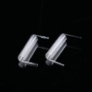 Ống Xoắn Ốc Trong Suốt Đánh Bóng Chịu Nhiệt Tùy Chỉnh Ống ThủY Tinh Thạch Anh Ống Xoắn Ốc Thạch Anh - Product Image 5