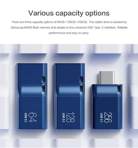 สำหรับ Samsung 400-C USB Flash Drive ขนาด256GB 128GB 64GB PEN drive USB 3.1 pendrive เมมโมรี่สติ๊กสำหรับ Samsung - Product Image 3
