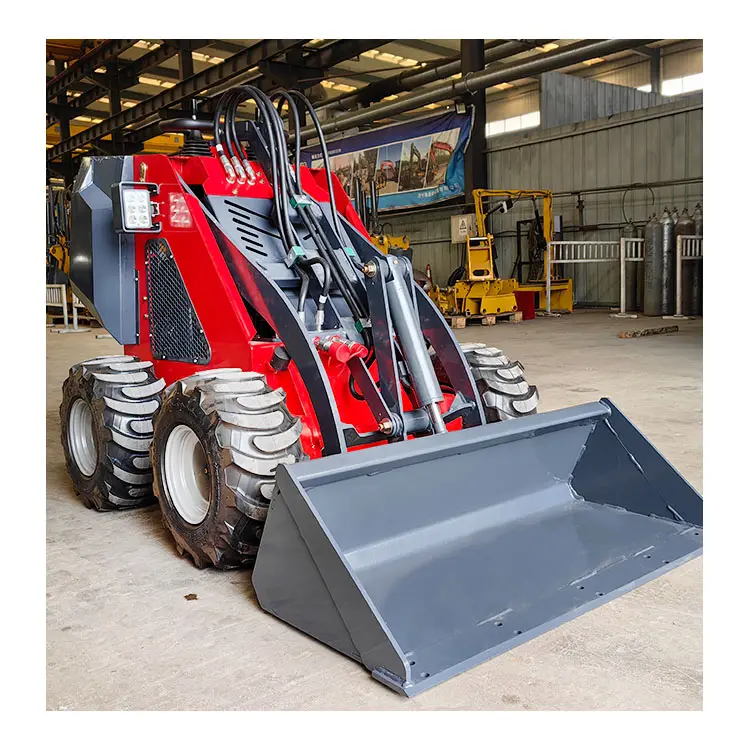 DRT320 Euro 5 china whole sale diesel compact farm front end mini hot small skid steer loader bucket machine for sale