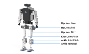 Humanoider Roboter Hi selbst entwickelter programmier barer elektronischer Lern roboter mit hohem Drehmoment - Product Image 2