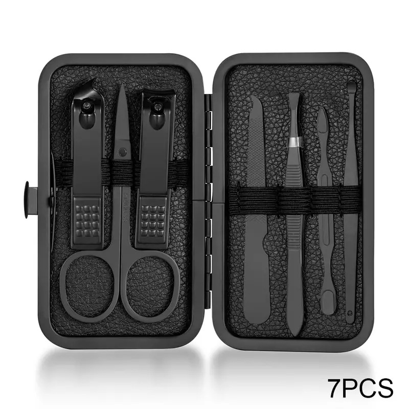 All black 7-piece set