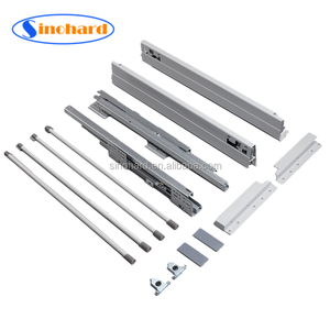 Lade Binnenste Lade Volledig Verlengde Metalen Doos Stille-Sluitende Dubbele Muur Zachte Sluitende Lade Schuif - Product Image 2